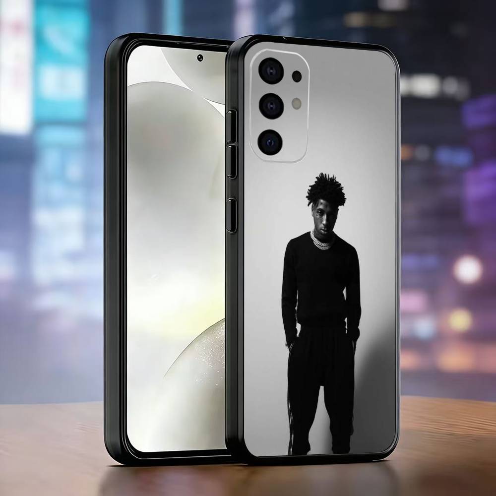 Чехол для телефона YoungBoy Never Broke Again Для Samsung S25,S24,S21,S22,S23,S30,Ultra,S20,Plus,Fe,Lite,Note,10,Черный Чехол