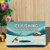 Ice Fishing Advent Calendar 2025 24 Days Ice Fishing Lures Christmas Countdown Calendar Set for Ice Fisher Adult Men Father