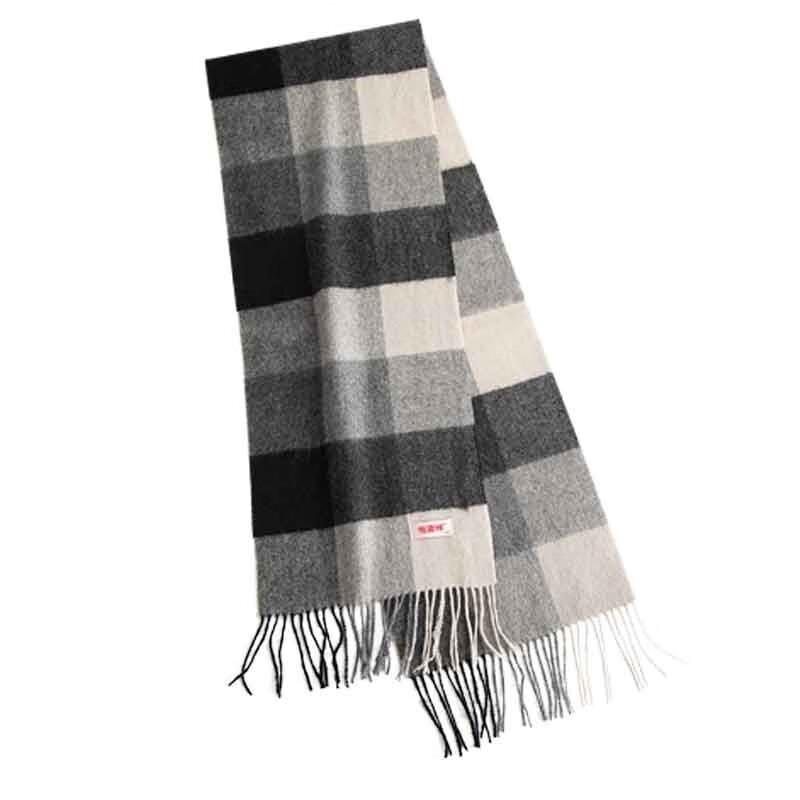 Hengyuanxiang Men's Wool Scarf