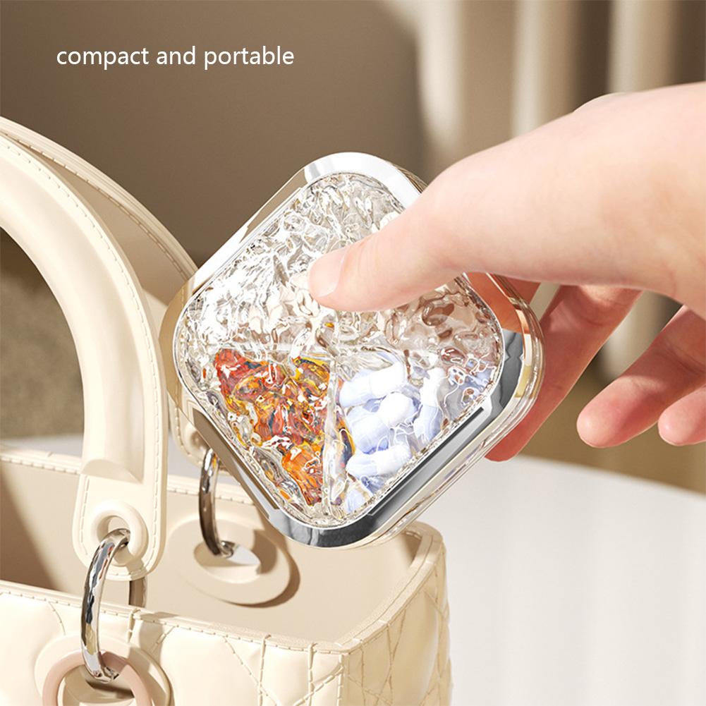 Портативная таблетница, влагонепроницаемая, пыленепроницаемая, герметичная, многоцелевая, ежедневная, для хранения лекарств и ювелирных изделий