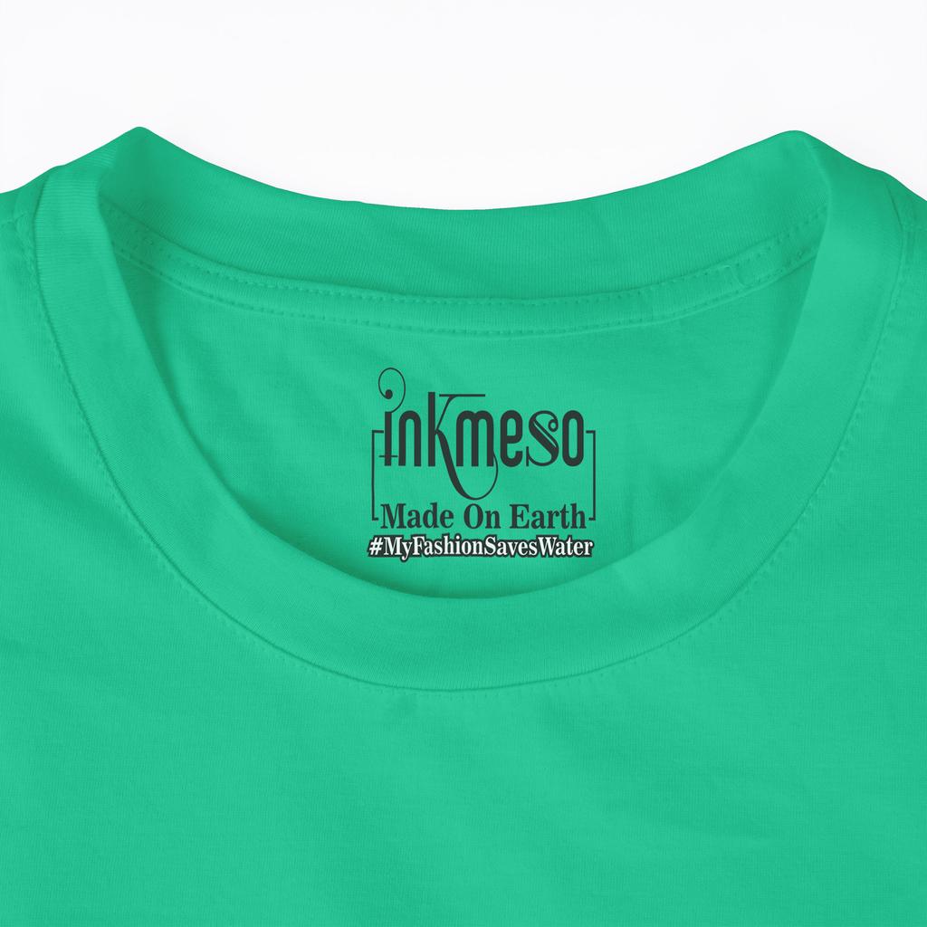 Inkmeso Мужская хлопковая футболка с круглым вырезом, базовые рубашки, повседневная футболка с коротким рукавом