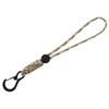 Multifunctional Paracord Lanyard High Strength Parachute Cord Carabiner Paracord Keychain  Hiking