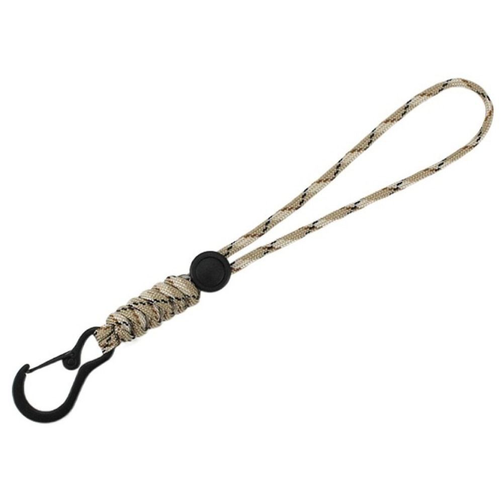 Multifunctional Paracord Lanyard High Strength Parachute Cord Carabiner Paracord Keychain Hiking