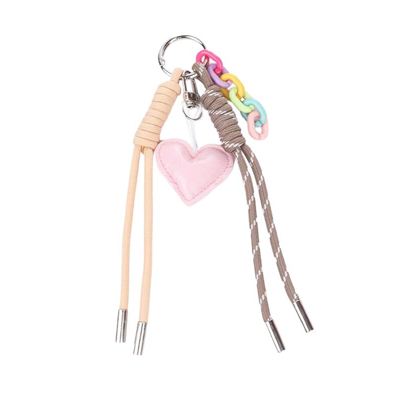 Брелоки ручной работы Сделай сам Подвески для сумок Улыбающиеся лица Плетеные веревки Милые аксессуары Плетеные веревки Украшения