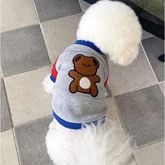 Pet new thick hoodie autumn cat small dog clothes