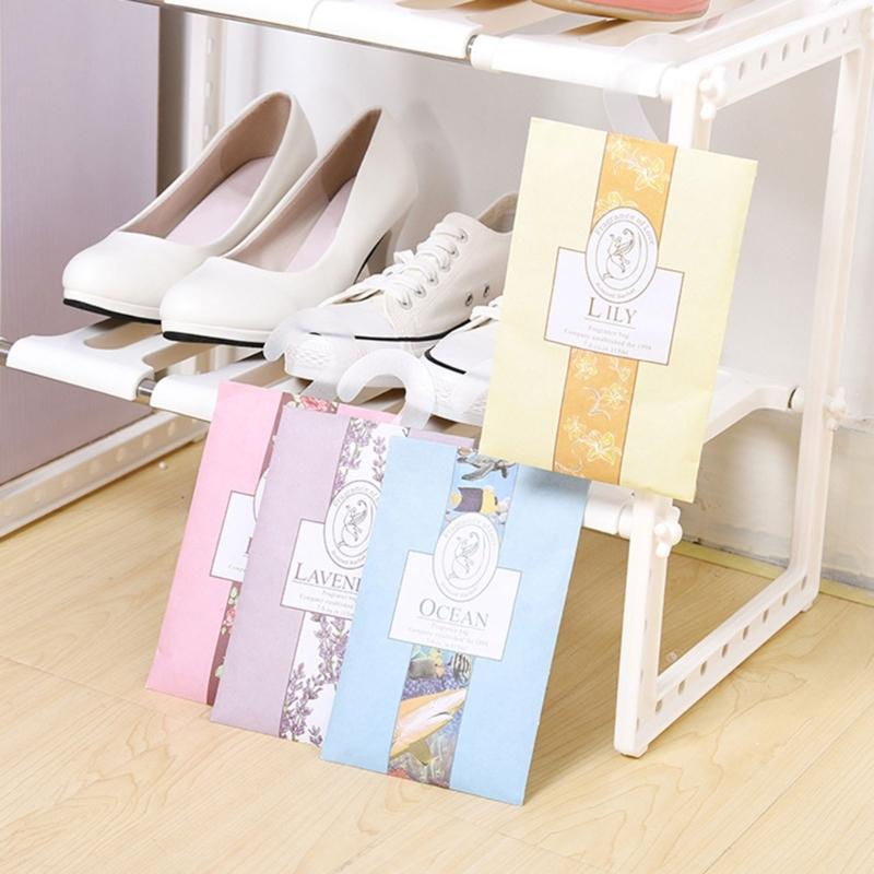 6x Natural Sachets Scented Bag Hanging Fragrants Sachets for Wardrobe Closet Car Fragrances Freshening Household Supply