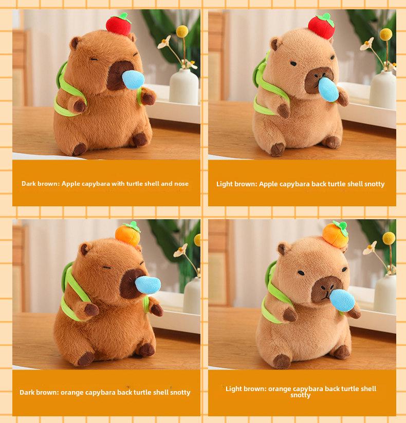 Мягкая кукла Капибара - Милый детский подарок на день рождения