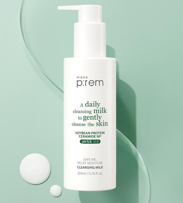 Make P:REM Safe Me Relief Очищающее молочко для увлажнения 200 мл