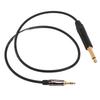 Guitar Cable 3.5mm To 6.35mm High Tensile Strength Guitar Instrument Cord for Sennheiser Wireless