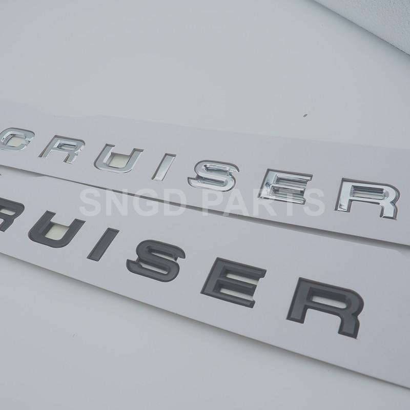 Pugzl8 Для Toyota Land Cruiser 300 Lc300 2021-2023 VXR GXR 3D Стикер с буквой Значок на заднюю дверь Эмблема Значок Модификация экстерьера эмблема