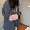 Chic And Trendy Pu Shoulder Bag For Women 2024 Casual Street Style Small Crossbody Bag