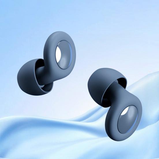 1 комплект силиконовых шумоподавляющих берушей с ушными вкладышами, моющиеся, водонепроницаемые, мягкие, многоразовые, для защиты органов слуха, для концертов, работы, учебы, сна, тихие