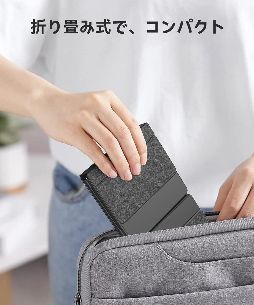 Omikamo Bluetooth с цифровым японским iPad Shift Enter Полная совместимость с легкой [последней моделью] клавиатурой, складной, беспроводной, клавишной панелью, раскладкой,