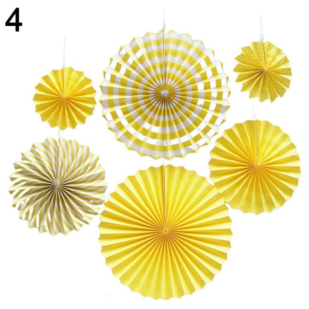 Decorations Birthday Decor Supplies Flower Paper Crafts Paper Fan Flowers Wedding Fans Tissue Paper