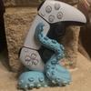3D-печатная подставка для игрового контроллера в виде осьминога, подходит для контроллеров PS5, настольная подставка, праздничный подарок, статуэтка-украшение для дома