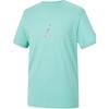 Logo Crew Neck Fitted Short Sleeve T-Shirt Men Tops Green FN5989-349