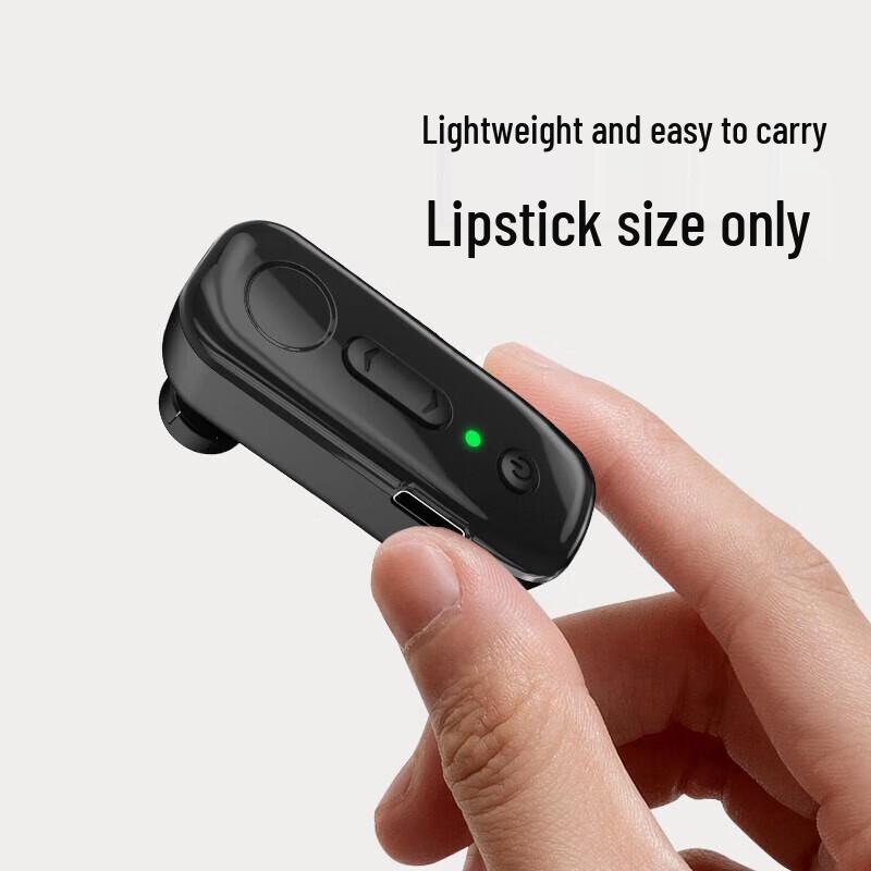 OUXING Q3 Portable Ear-Hook Bluetooth Intercom Headset (CN version)