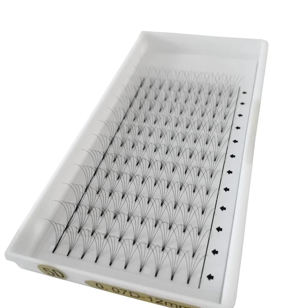 3 Boxes of 5D Volume 12 5 Popular False 3 Short Stem 11mm X Eyelashes, C-D Curl, 0.07mm & 0.10mm Thickness, Rows, Strands, Natural-Looking, Eyelashes,