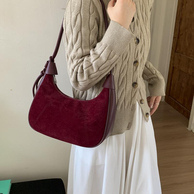 Винтажная сумка Maillard женская осень-зима 2025 модная высококлассная сумка на плечо большая вместимость сумка-мессенджер сумка-пельмень