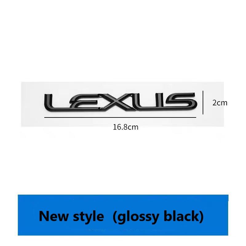 QMV5 Front or Side or Rear Trunk Badge ABS Sticker For Lexus F SPORT GS GS250 GS300 GS350 GS400 GS430 GS450 GS460 badge stickers