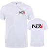 Mass Effect N7 T Shirt Summer Unisex Short Sleeve Cotton N7 Tshirt Unisex Tops Tee