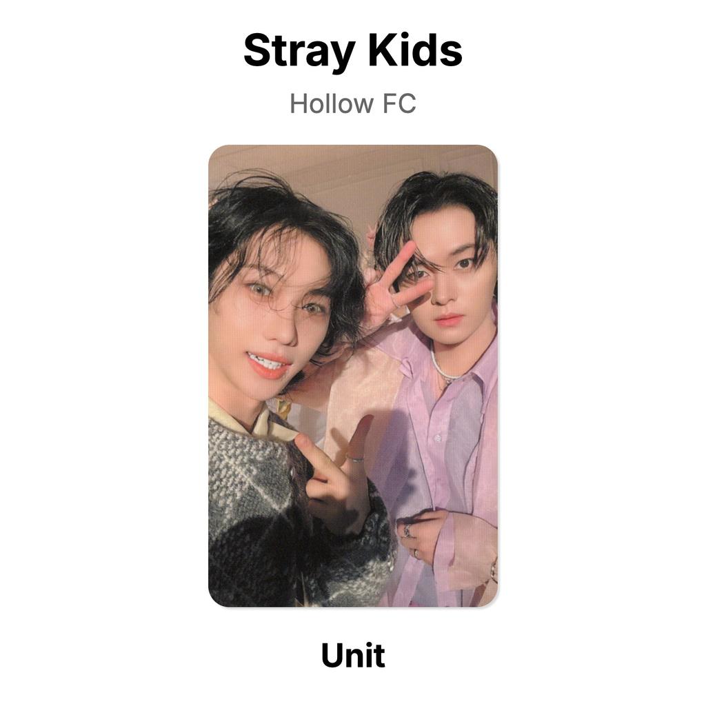 Stray Kids Официальная фотокарточка Hollow FC