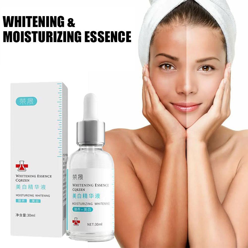 Whitening Moisturizing Essence Remove Frekle Dark Spots Smooth Brighten Skin Facial Fade Anti-A W8S6