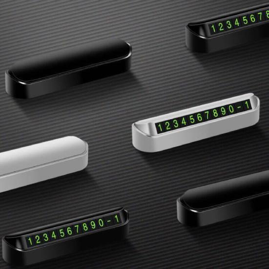 Автомобильные аксессуары, телефонный номерной знак, изысканный удобный компактный автомобильный Стайлинг, временная парковочная карта для внедорожника