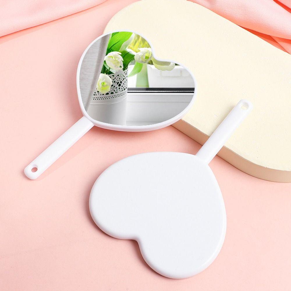 Cute Love Makeup Mirror Makeup Mirrors Handheld Makeup Mirror 2024 Mini Love Mirror