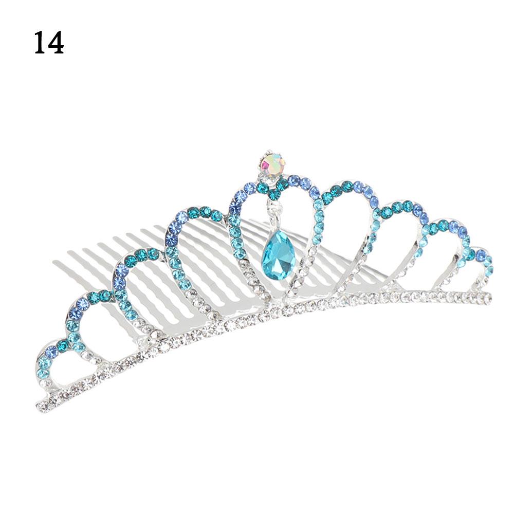 Birthday Present Crystal Party Children's Headwear Rabbit Crown Comb Hairpin
