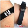 My Hero Academia Stainless Steel Bracelet Silicone Adjustable Wristband for Anime Fans