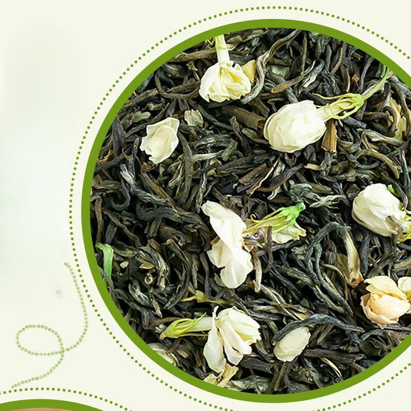 100 г высококачественного сертифицированного зеленого чая с жасмином, натуральный зеленый чай Biluochun