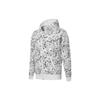 Puma Club Aop Fz Hoodie With Embroidered Logo Pattern Full Print Knit Hooded Jacket Men Outerwear White 533201-52