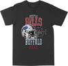 Футболка Philcos NFL Buffalo Bills Шлем Поле Черная