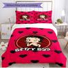 3pcs Duvet Cover Set (1*Duvet Cover + 2*Pillowcase, Without Core), doll Print Soft All‑Season Bedding Set, Home Bedroom Decor Gift