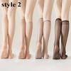 Women Ultra-thin Nylon Stockings Long Knee-length Stockings for Women Mid-calf Stockings Non-slip Ultra-thin Anti-snagging Stockings