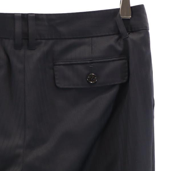 Burberry Sanyo Shokai Сделано в Японии Шерстяные брюки в полоску 38 Женские Б/У