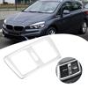 ABS Chrome Rear Air Conditioning Outlet Frame Cover Trim Fit for 218i Gran Tourer F45 F46 15 18