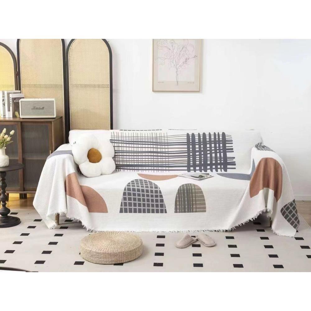 Диванное полотенце в скандинавском стиле, полностью покрытый тканью, чехол для дивана, подушка для гостиной, чехол для дивана Four Seasons Universal