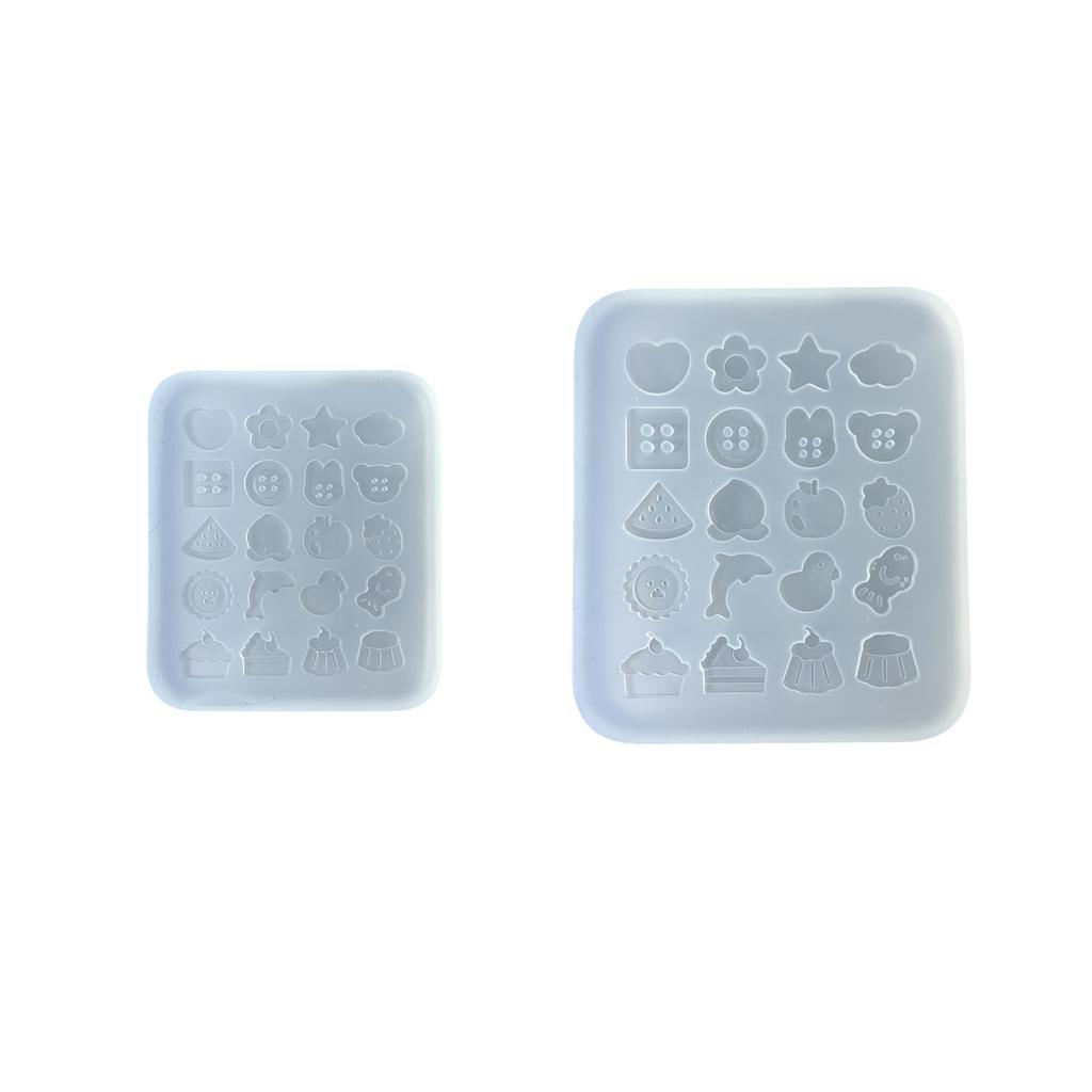 Multipurpose Sturdy Silicone Mould for Crafting Unique Button Waterproof and Portable Home Decoration Easy Demold