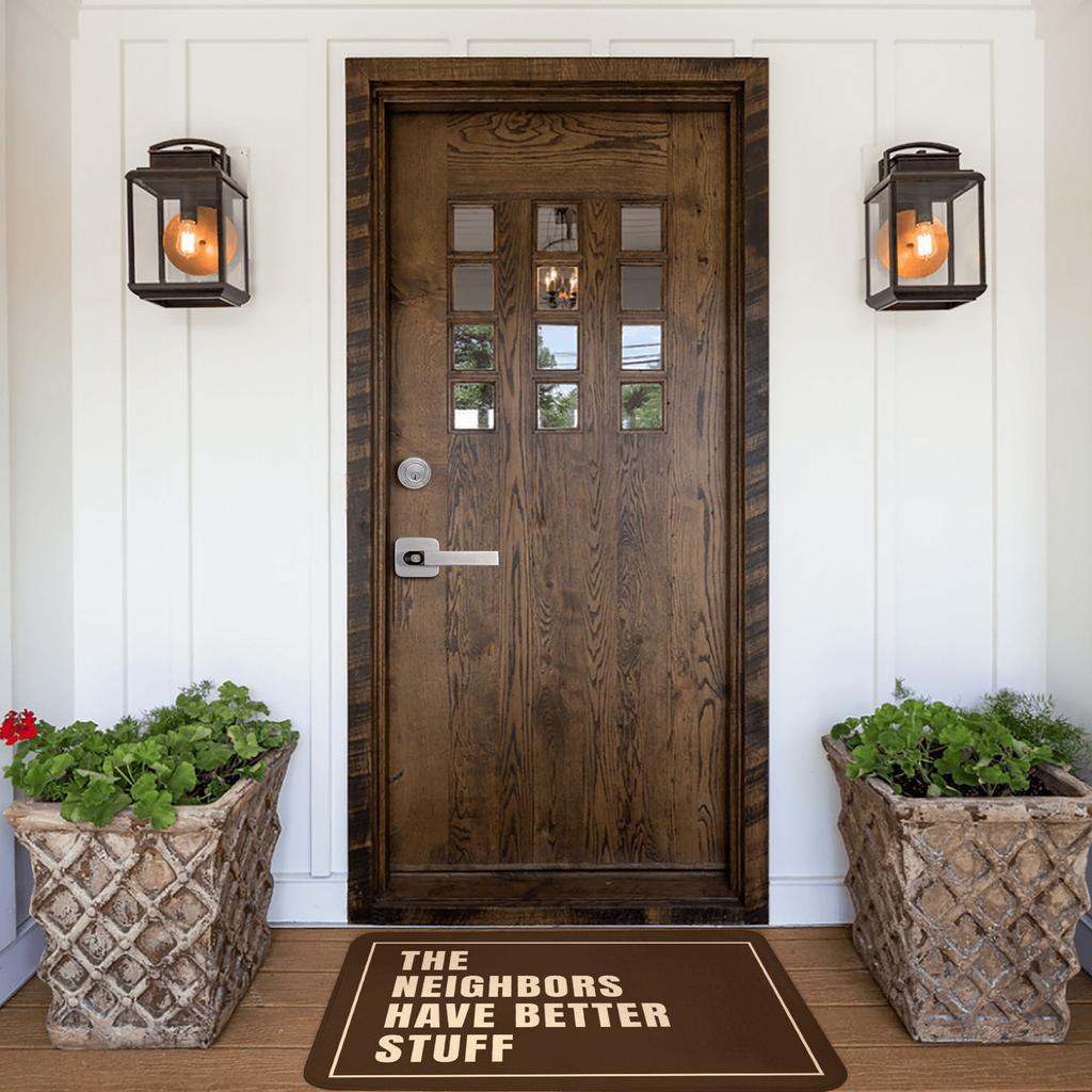 The Neighbors Have Better Stuff Humorous Doormat Anti-Slip Entrance Kitchen Bathroom Door Floor Mats Bedroom Balcony Carpet Rug