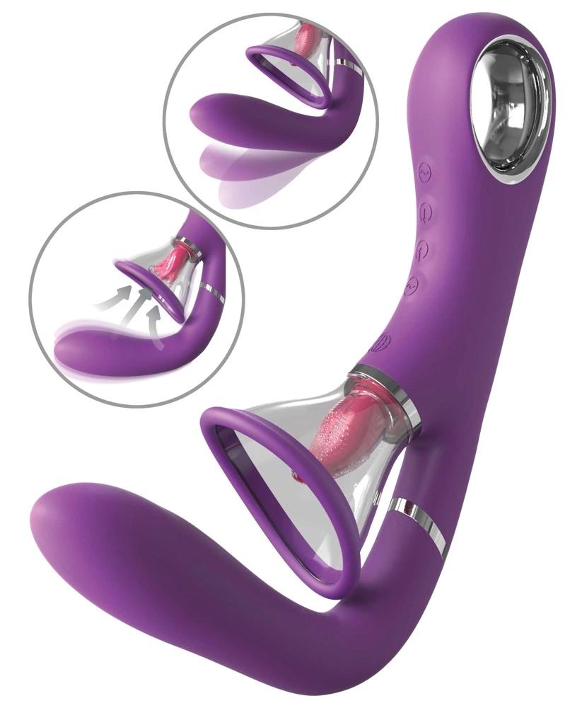 Fantasy For Her - FFH Her Ultimate Pleasure Pro G-Spot Vibrator with Suction Pump