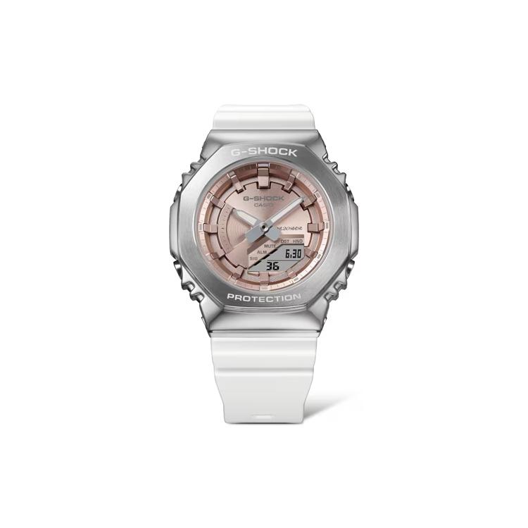 Casio Унисекс Полностью Металлическая Серия Розовые Часы GM-S2100WS-7AJF