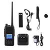 DM1702 Portable Handheld Radio Dual Band GPS VHF UHF Walkie Talkie