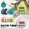 New DIGITAL SHOWER TIMER Energy Digital Timer Alarm Clock