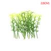 20Pcs Plastic Miniature Model Tree Landscape Bamboo Tree Sand Table Model Toy