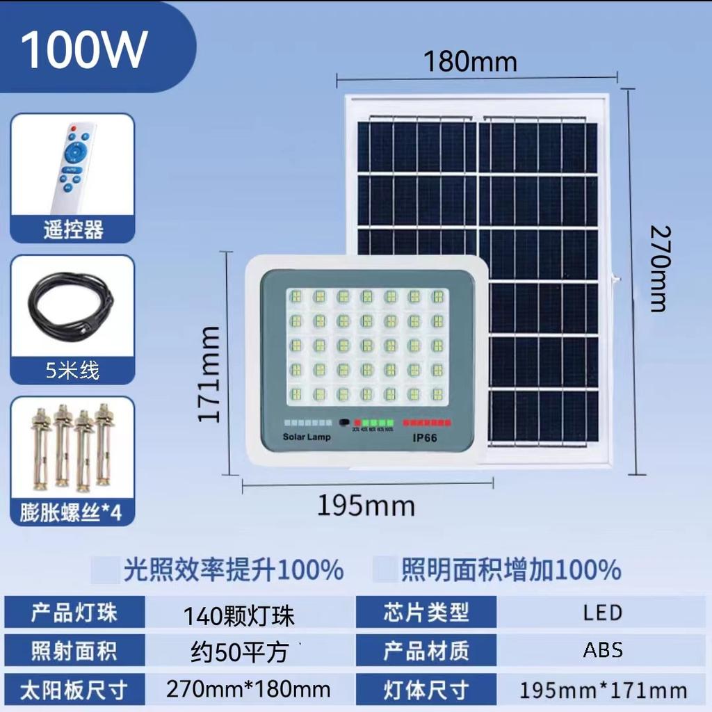 Солнечный прожектор с четырьмя светодиодами высокой яркости, защитой глаз от мерцания, литой алюминиевый дисплей питания, садовый настенный светильник