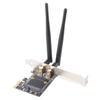 Mini PCI‑E to PCI‑E Card Adapter with 2 Antennas for Half Size PCI Express Wireless Card