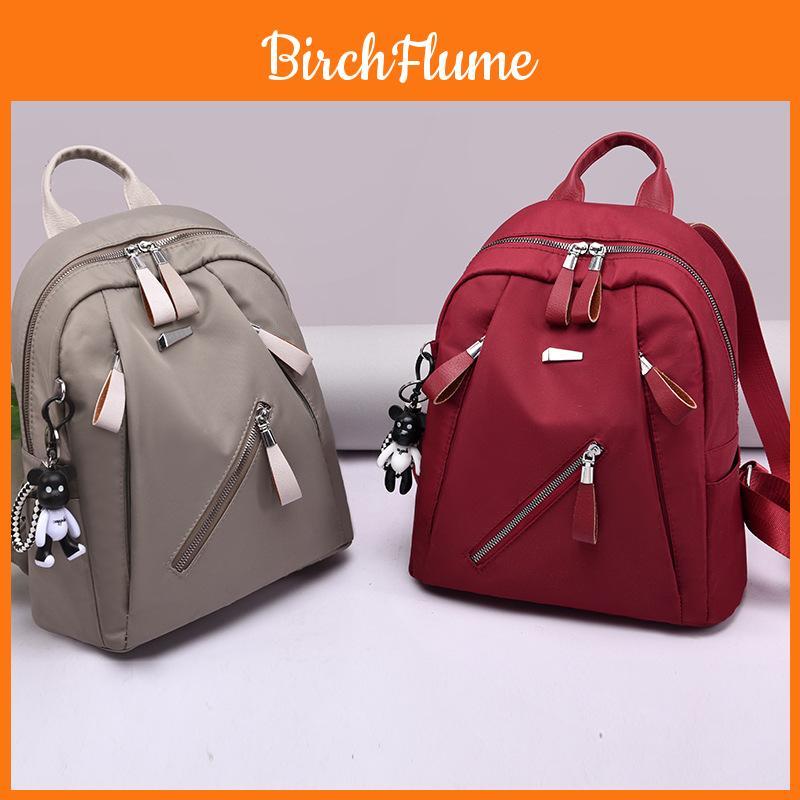 Нейлоновый рюкзак для подростков с дизайном Color Block и для путешествий