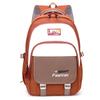 Stylish Color Block Backpack for High School Students - Large Capacity Casual Schoolbag